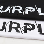 PURPLE  fashion T-shirt