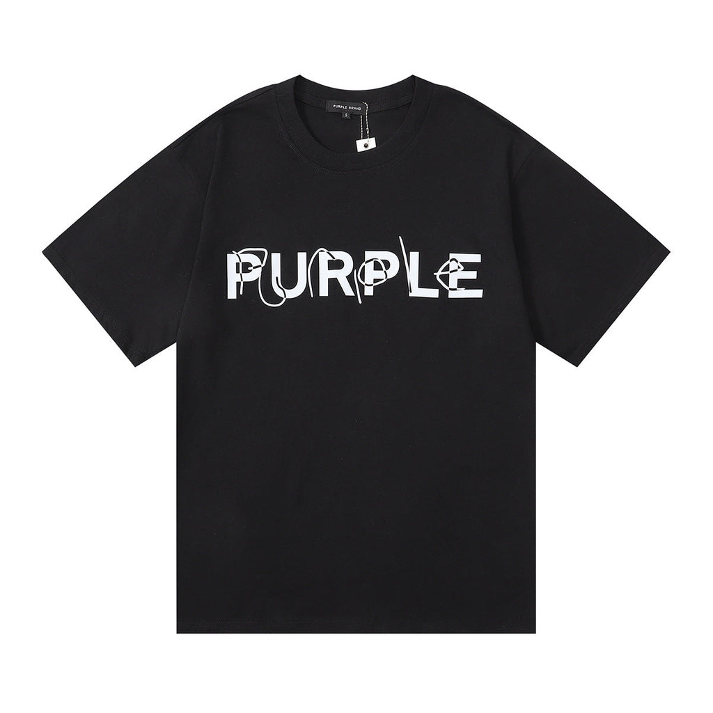 PURPLE  fashion T-shirt