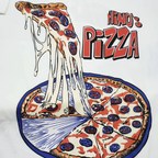 Moschino T-shirt Pizza Pattern Loose Short Sleeve T-shirt