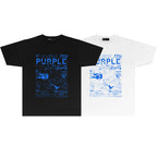 PURPLE  fashion T-shirt