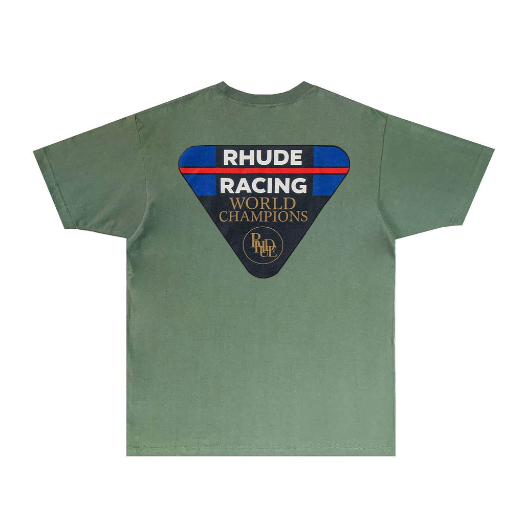 Rhude T-shirts Printed Trendy Pure Cotton