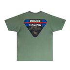 Rhude T-shirts Printed Trendy Pure Cotton