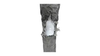 Purple Brand Grey Dirty Blowout Jean