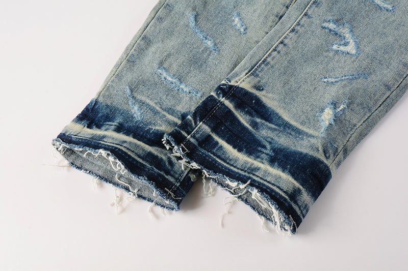 PURPLE  Fashion Jeans 9072