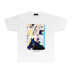 PURPLE  fashion T-shirt