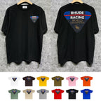 Rhude T-shirts Printed Trendy Pure Cotton