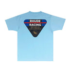 Rhude T-shirts Printed Trendy Pure Cotton