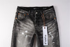 PURPLE  Fashion Jeans 9032