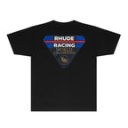 Rhude T-shirts Printed Trendy Pure Cotton