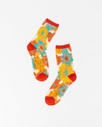 Garden Party Sheer Floral Socks Bundle