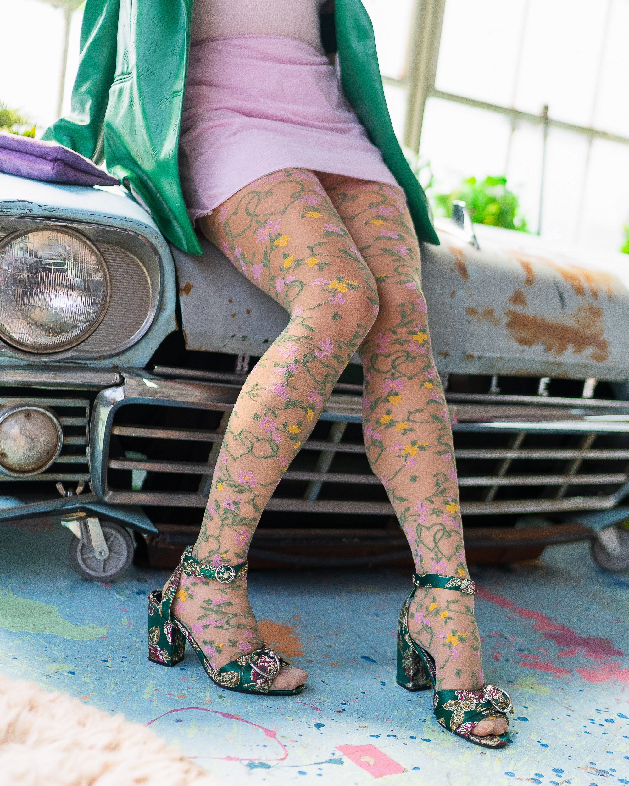 Day-to-Night Hearts Bundle 💚❤️‍ðŸ”?Socks + Stockings