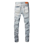 PURPLE  Fashion Jeans 9048