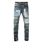 SOLLSALE-PURPLE  Fashion Jeans 9015