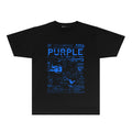 PURPLE  fashion T-shirt