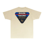 Rhude T-shirts Printed Trendy Pure Cotton