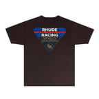 Rhude T-shirts Printed Trendy Pure Cotton