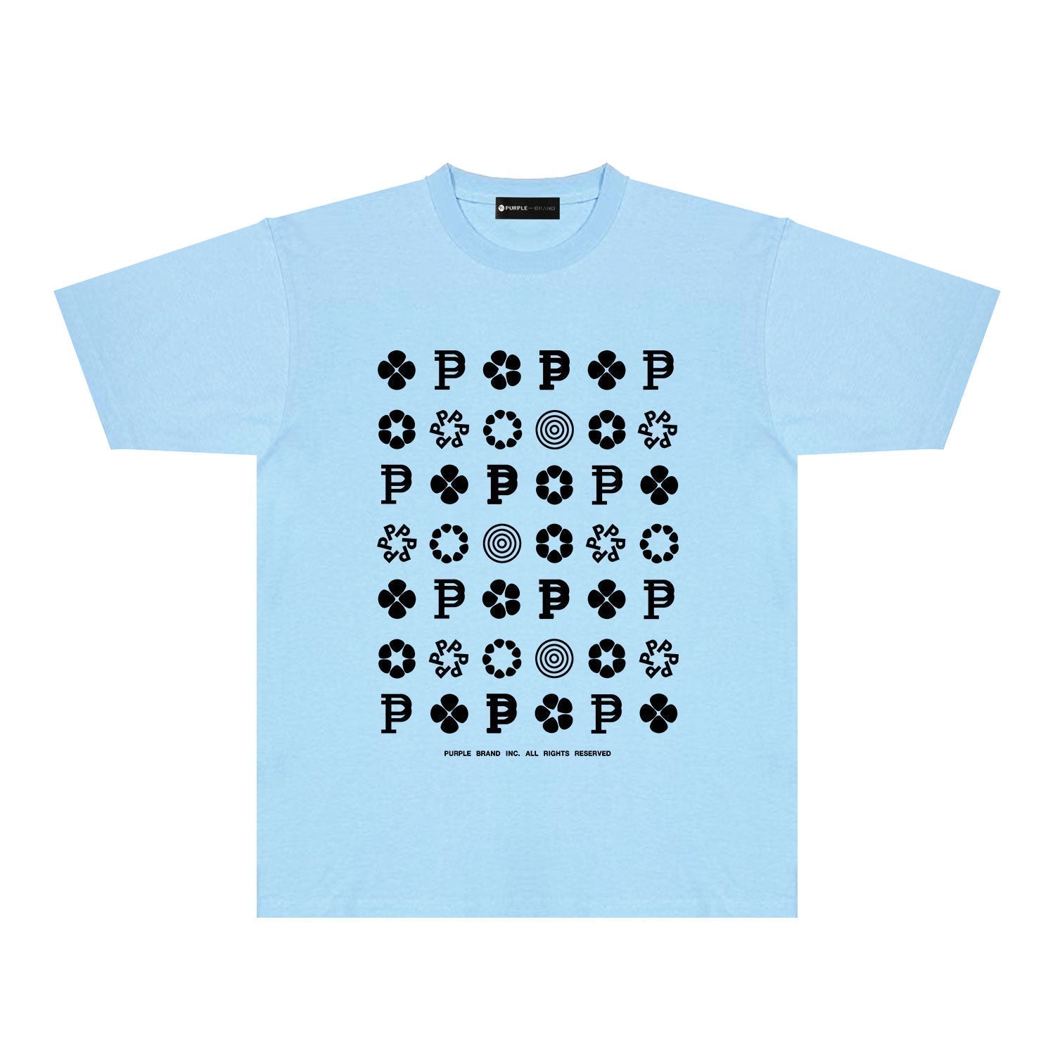 PURPLE  fashion T-shirt